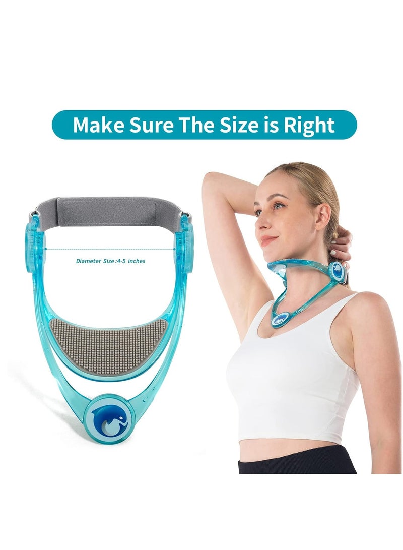 HW Neck Corrector,Neck Stretcher,Neck Brace,TERRIFI 360 Degree Adjustable Cervical Collar,Relieve Pressure in Spine and Preventing Neck Cervical,Neck Posture Corrector - Image 5