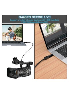 SYOSI 4K HDMI إلى USB 3.0 بطاقة التقاط الفيديو جهاز التقاط الفيديو 1080P 60FPS Cam Link Card Game Capture Card محول شاشة تسجيل جهاز التقاط الفيديو لبث مؤتمرات الفيديو  - Image 5