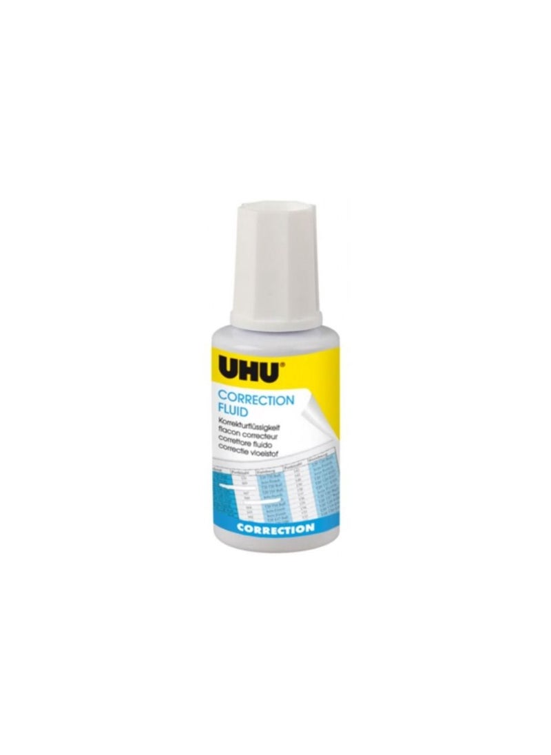 UHU - UHU Correction Fluid - 20 Ml. - Image 1