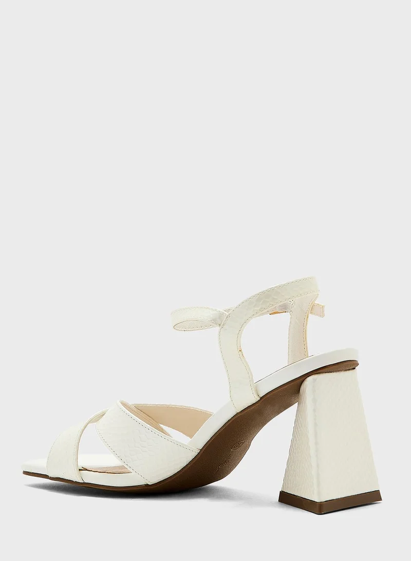MENBUR Ankle Strap High Heel Sandals