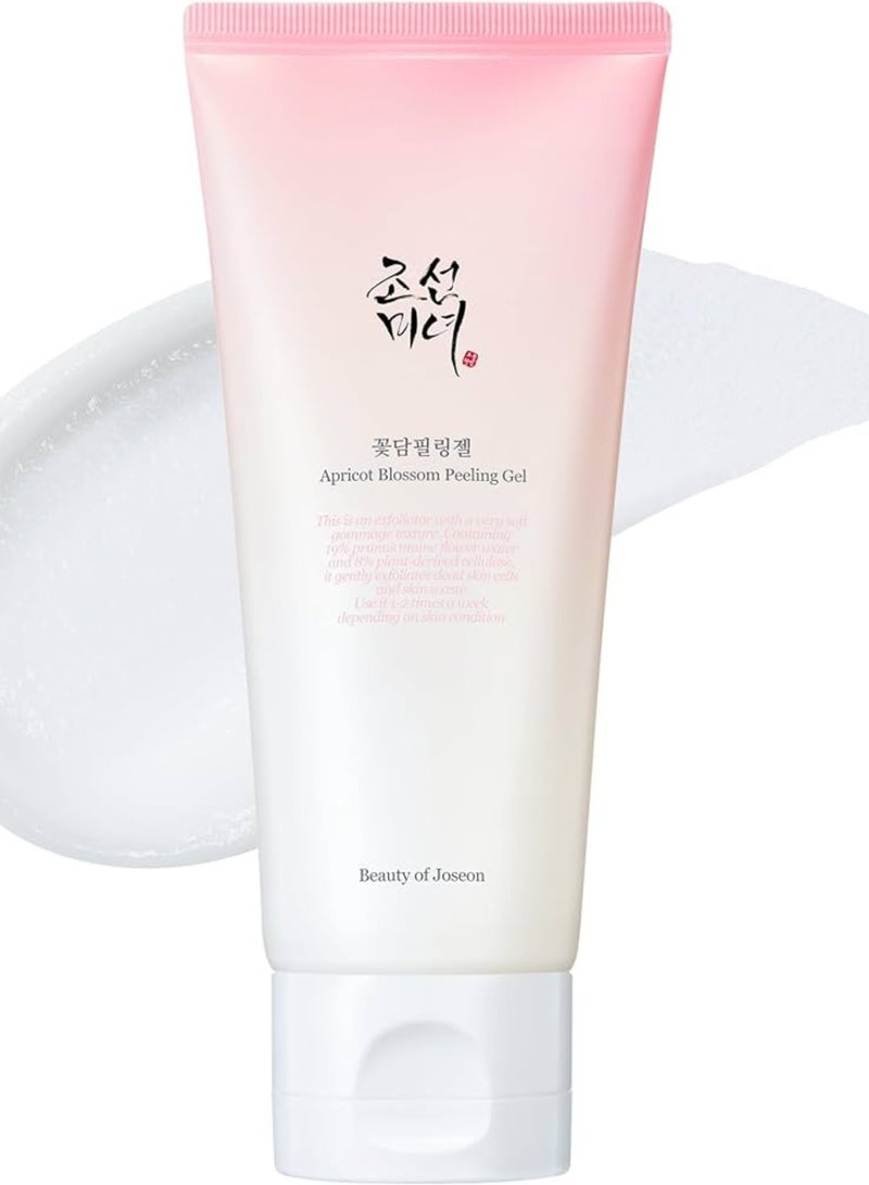 Beauty of Joseon Apricot Blossom Peeling Gel - Gentle Exfoliating and Brightening Face Gel - 100ml (3.38 fl. oz.) - Removes Dead Skin Cells, Unclogs Pores, and Enhances Skin Radiance for a Smooth, Glowing Complexion - Image 1