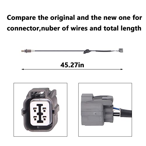 DOSKJOK 234-4797 O2 Oxygen Sensor Air Fuel Ratio Downstream Compatible with Accord 2.4L 2003 2004 2005 2006 2007 1Pcs - Image 4