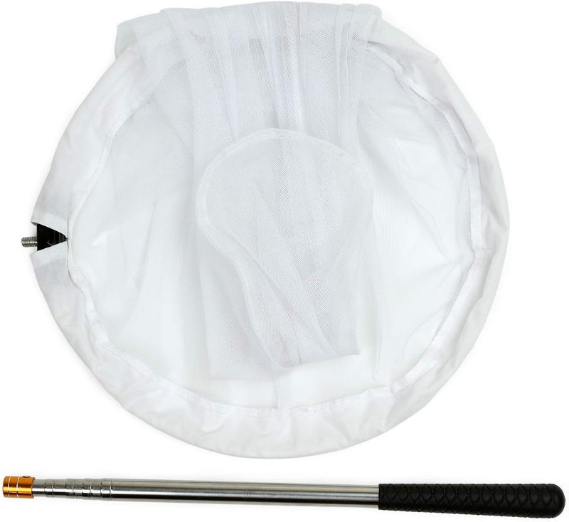 RESTCLOUD Insect and Butterfly Net with 14" Ring, 32" Net Depth, Handle Extends to 59 Inches - Image 4