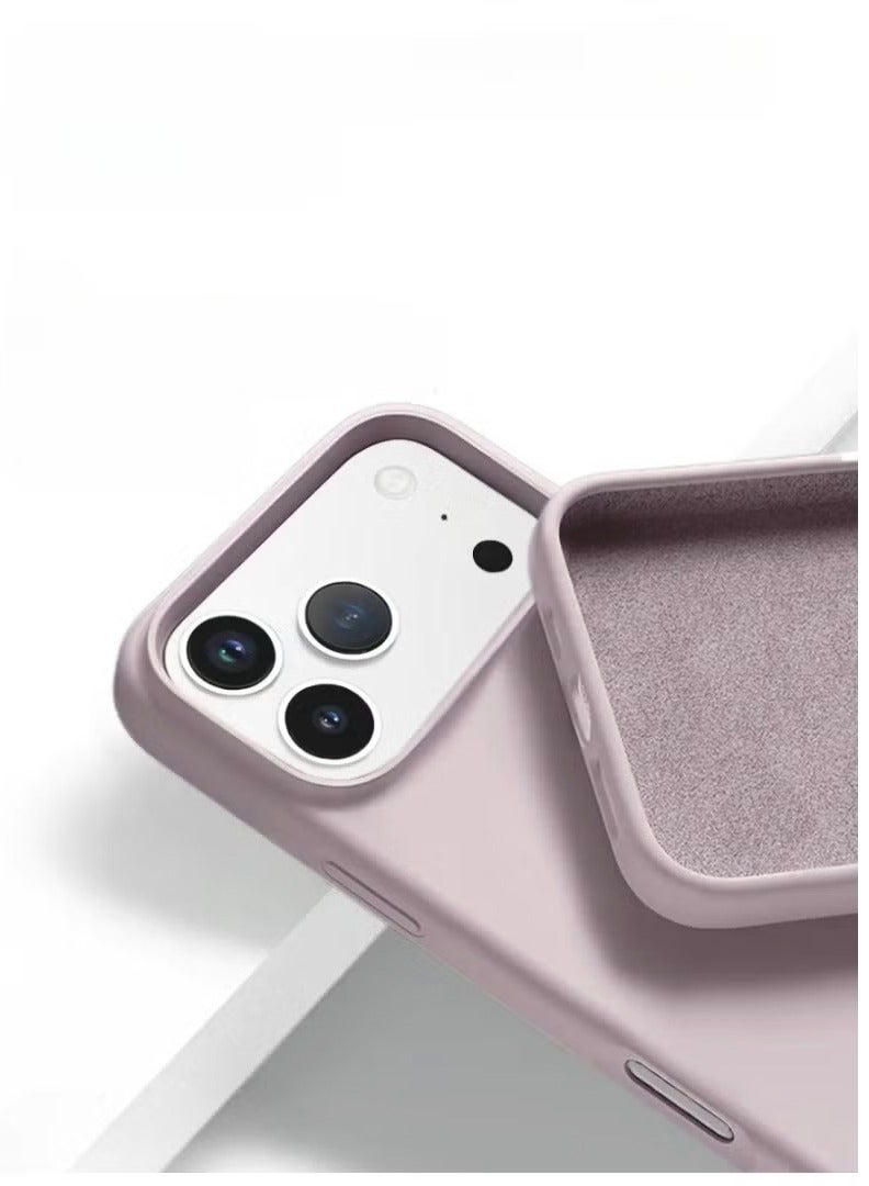 جراب iPhone 17 Pro، غطاء حماية كامل للجسم، ناعم الملمس، مضاد للخدش والصدمات، مع بطانة من الألياف الدقيقة لهاتف iPhone 17 Pro - Image 3