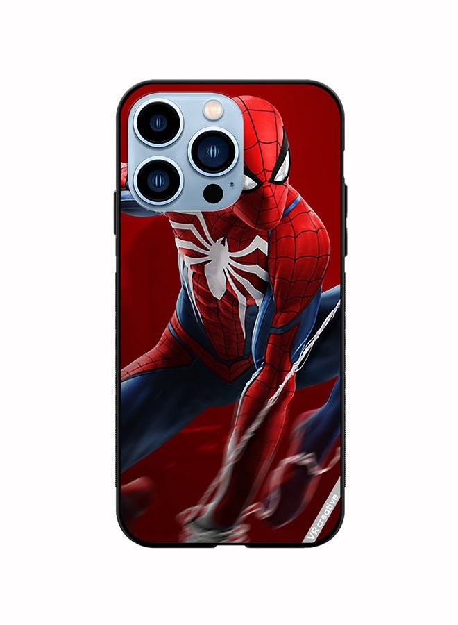 VR CREATIVE Protective Case Cover For Apple iPhone 14 Pro Max Spiderman Design Multicolour - Image 1