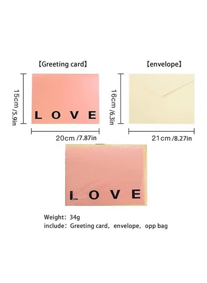 HY 3D Pop-up Greeting Card, Romantic Love Cards for Valentine’s Day, Wedding Anniversary Card, Birthday Greeting Cards, Mother’s Day greeting Card - Image 4