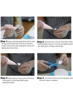 Huayu Cake Decorating Tips And Icing Piping Tips Coupler With 48Pcs Piping Tips Instructions  - Image 5