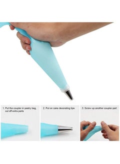 Huayu Cake Decorating Tips And Icing Piping Tips Coupler With 48Pcs Piping Tips Instructions  - Image 4