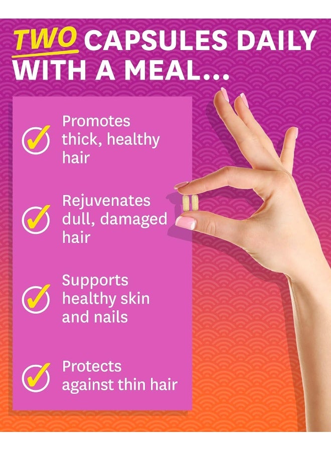 Zenwise Health, Daily Hair Growth Vitamins with DHT Blocker, 120 Vegetarian Capsules - Image 3