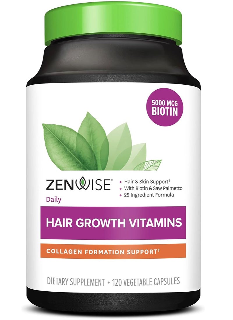 Hair Growth Vitamins 120 Vegetarian Capsules - pzsku/Z502EECB28C2B87D02E35Z/45/_/1737632292/a7fe17a2-d16e-450a-8d43-59271d687d01