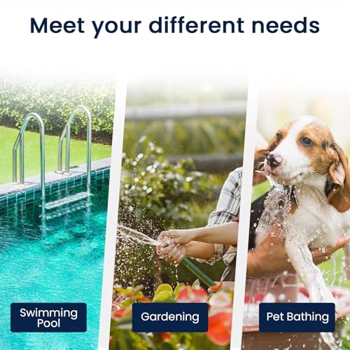 GLACIER FRESH Garden Hose End Pre-Filter for Swimming Pool, Hot Tubs, Spa, Inflatable Pool, Ponds, Greatly Reduces Bad Taste, Odors, Chlorin and Sediment, up to 8,000 Gallons, 2 Pack - Image 5