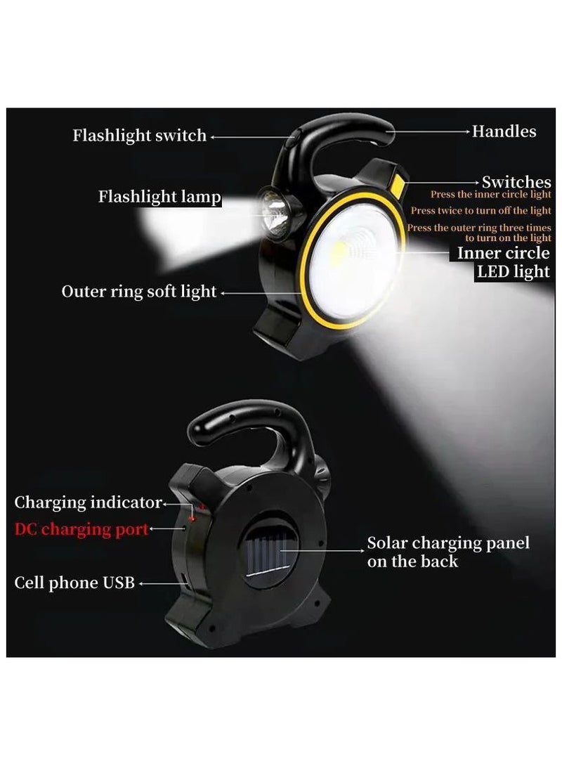 Rechargeable emergency LED flashlight and flashlight - Image 5