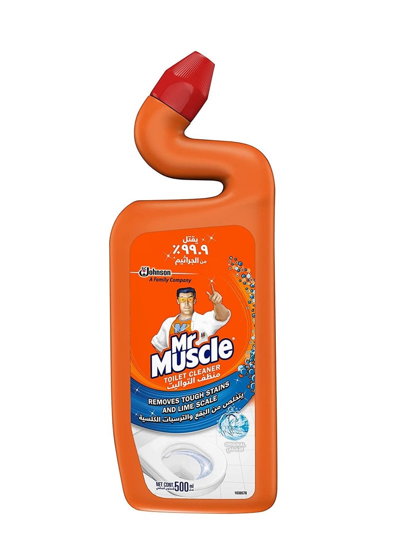 Mr Muscle Toilet Cleaner Duck Liquid Original Power 500Ml  - Image 1