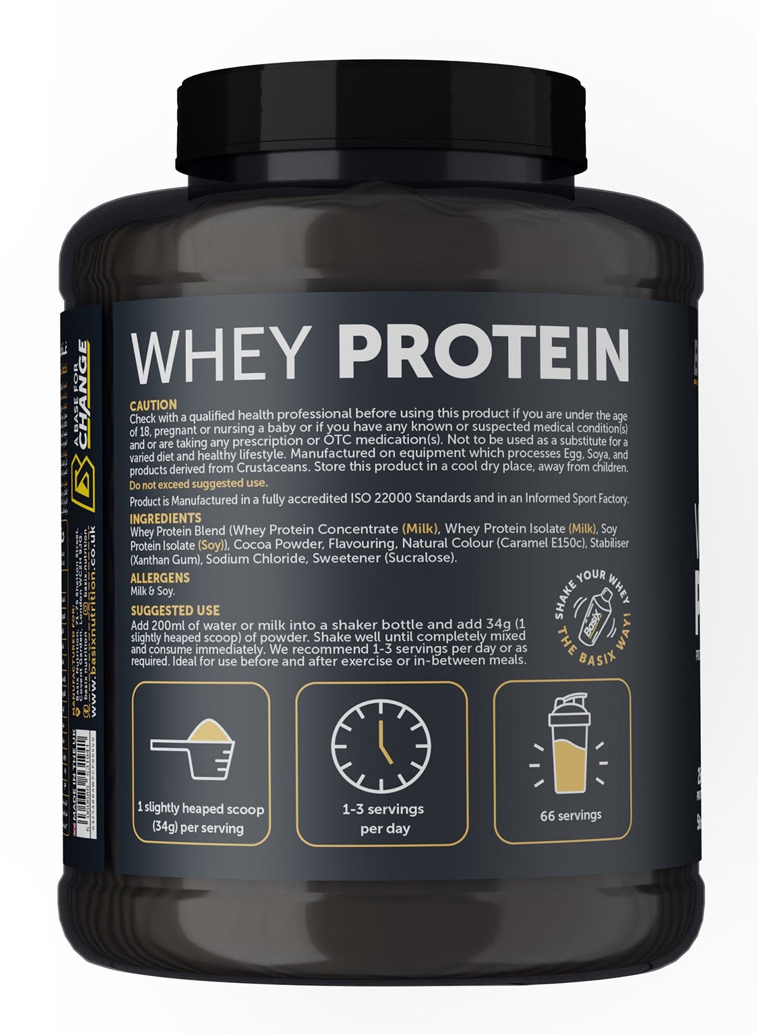 Muscle Whey Protein Powder, 25G Protein Per Serving, Muscle Growth, Chocolate Peanut Butter, 2.25Kg (5Lb)