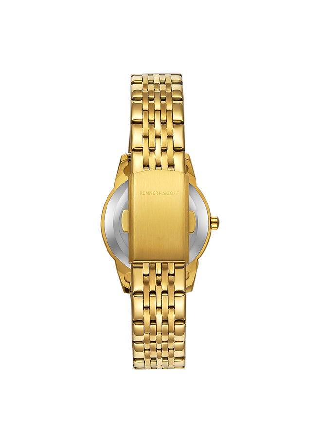 KENNETH SCOTT Women's Stainless Steel Analog Watch K23530-GBGC - 32x40 mm  - Image 3