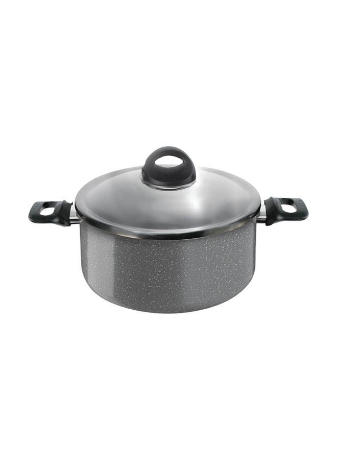 Cook Natural Stewpot Stainless Steel Lid Silver