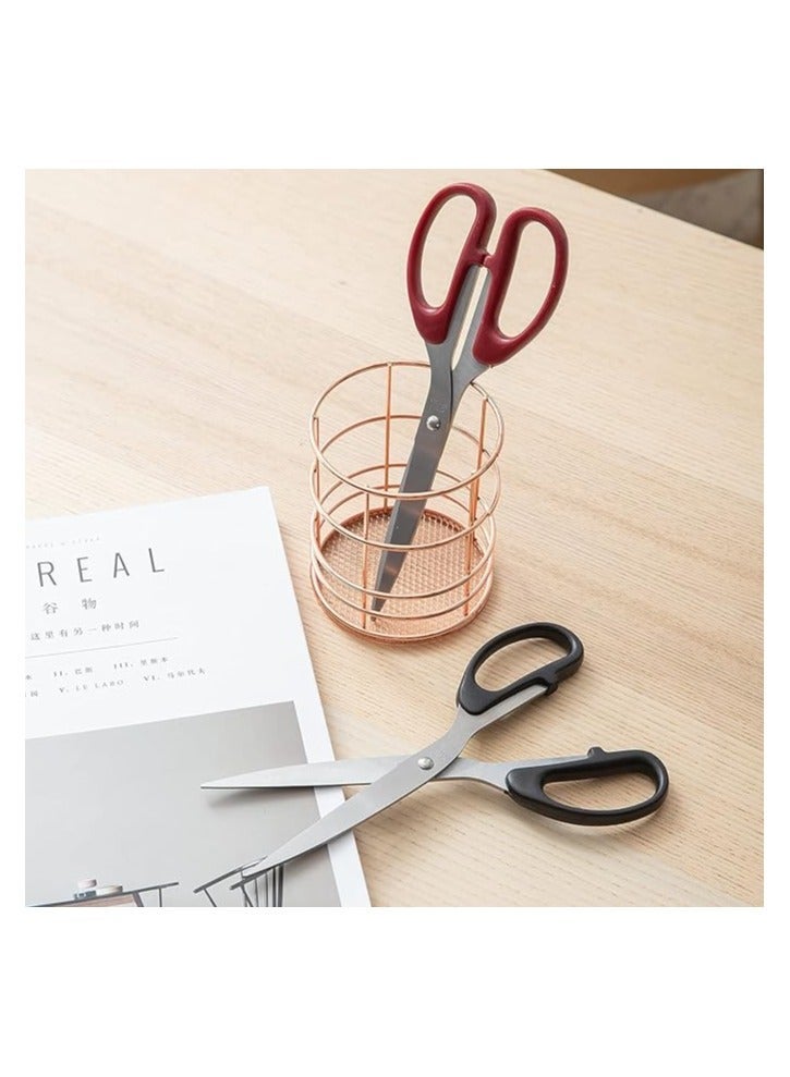 Deli E6010 Scissors, 210 Mm Length, Black/Red - Image 3