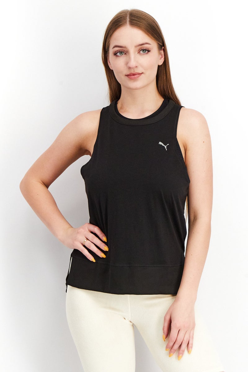 PUMA Women Sportswear Fit Sleeveless Training Top, Black  - Image 1