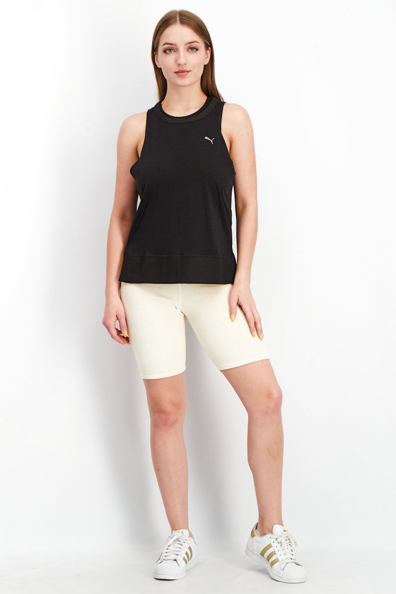 PUMA Women Sportswear Fit Sleeveless Training Top, Black  - Image 3