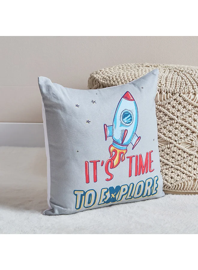 Harry Play Date Explore Cotton Duck Filled Cushion 40 x 40 cm