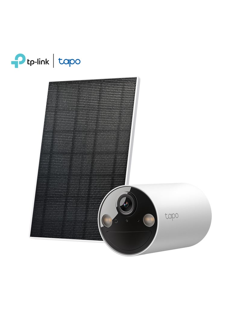 تي بي لينك طقم Tapo C410
طقم كاميرات مراقبة تعمل بالطاقة الشمسية
صور فائقة الجودة بدقة 2K و3MP
لاسلكيًا، يمكن تركيبه في أي مكان تقريبًا
مقاوم للطقس IP65 - Image 1