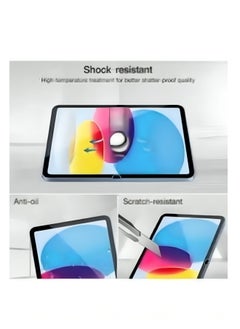 PRIMO PLUS Tempered Glass Screen Protector For Apple IPad 10th Generation (2022) 10.9 Inches, Clear  - Image 4