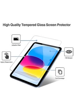 PRIMO PLUS Tempered Glass Screen Protector For Apple IPad 10th Generation (2022) 10.9 Inches, Clear  - Image 2