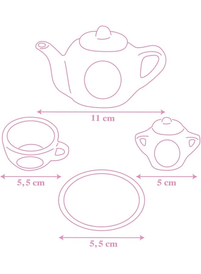 SMOBY - DISNEY PRINCESS PORCELAIN TEA SET - Image 4