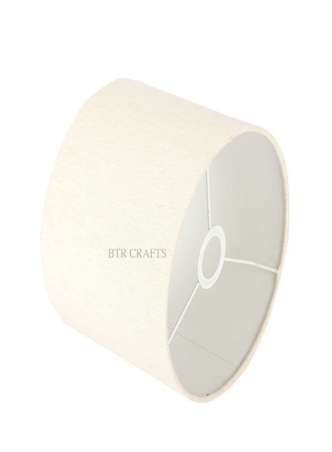 BTR CRAFTS غطاء مصباح بلون فريد من نوعه من BTR CRAFTS، غطاء أسطواني مرن بطول 10 بوصات، مناسب لمصابيح الطاولة والأرضية، وغرف النوم والمعيشة والطعام، والمقاهي والمنتجعات والفنادق والمطاعم. - Image 1