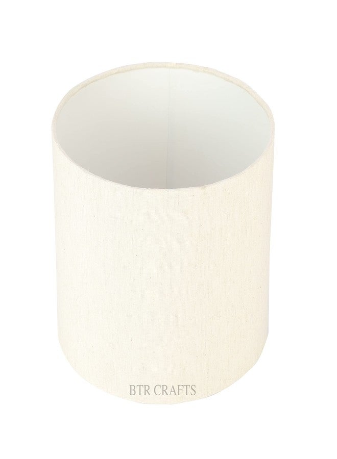BTR CRAFTS غطاء مصباح بلون فريد من نوعه من BTR CRAFTS، غطاء أسطواني مرن بطول 10 بوصات، مناسب لمصابيح الطاولة والأرضية، وغرف النوم والمعيشة والطعام، والمقاهي والمنتجعات والفنادق والمطاعم. - Image 5