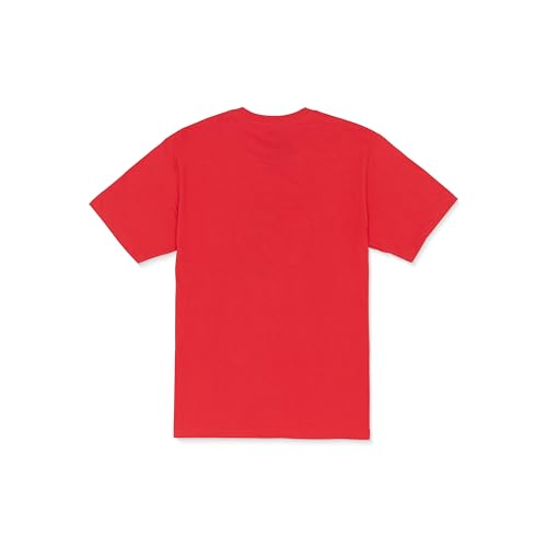 Volcom Men's Mega Circle Short Sleeve Tee, Ribbon Red, Small - Image 2