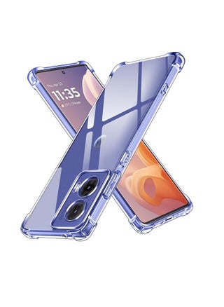 Clear Silicone Case for Motorola Moto G35 5G with Shockproof Protective Corners, Thin, Soft, Transparent Protective Case, Flexible TPU Transparent Mobile Phone Case, Scratch-Resistant Case - pzsku/Z502FBC04E81FAC3B58E0Z/45/1747918100/632c3c24-5734-4d92-ab35-503f7e836304