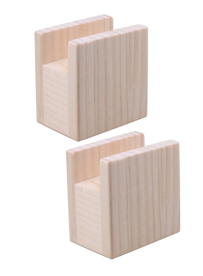 Doublelife 2PCS Bed Risers Furniture Riser Heavy Duty Bed Lifts in Heights of 1.97Inches (add Height 5cm) - Image 3