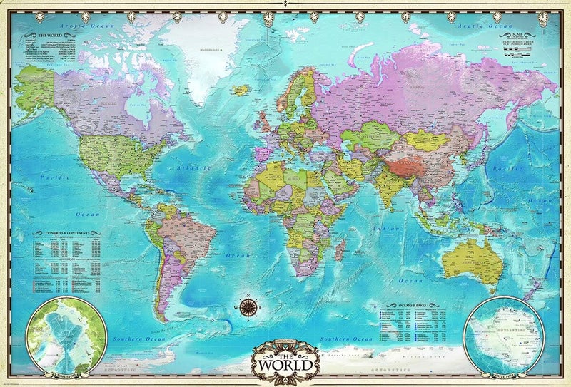 eurographics Map of The World - Image 2