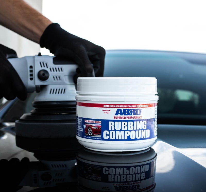 ABRO Superior Performance Automotive Rubbing Compound for Oxidized Finishes, Buff, Shine, Smooth, & Clean, Scratch Remover for Vehicles, Boats, & Bikes - 32 oz. - Image 5