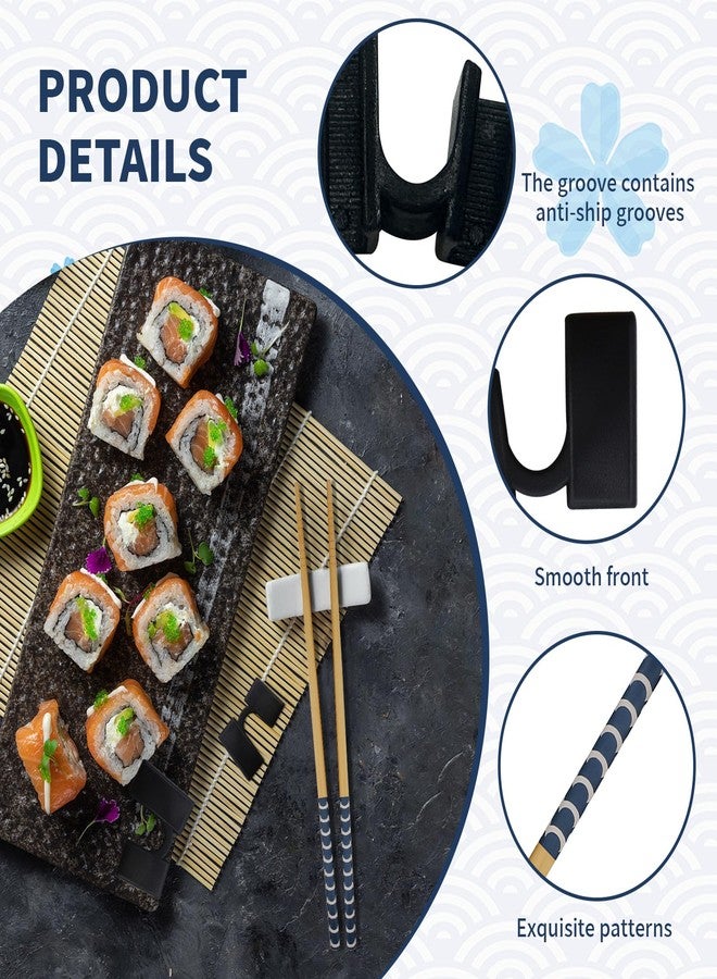 braxan 7PCS Training Chopsticks for Adults & Kids - Chopsticks for Beginners Learning Set | Japanese Style Wooden Training Chopstick, Reusable & Dishwasher Safe (8.86 Inch)​ - Image 3