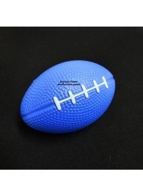 High Elasticity Pu Foam Colorful Toy Balls 40mm Inspirational Children's Play Balls Smooth Surface Polyurethane Foam-Color:85*58mm Football-Diameter:See Color Details