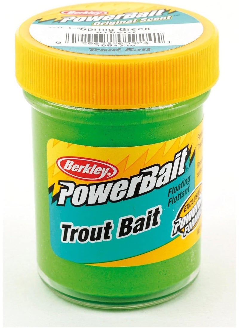 Berkley Berkley PowerBait Trout Fishing Dough Bait Fluorescent Orange  - Image 1
