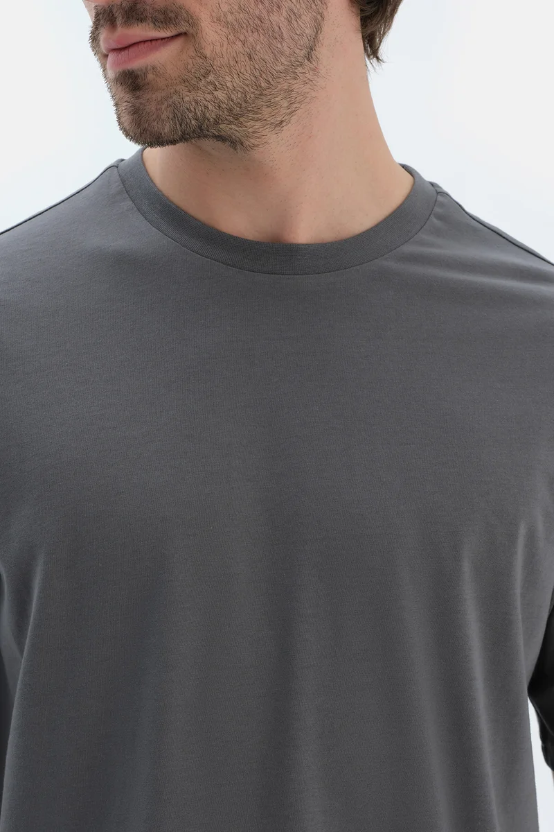 dagi T-shirt Crew Neck %100 Cotton Regular/Classic Fit Sleepwear