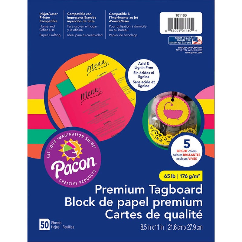 Pacon PAC101160 - Pacon Array Card Stock - Image 4