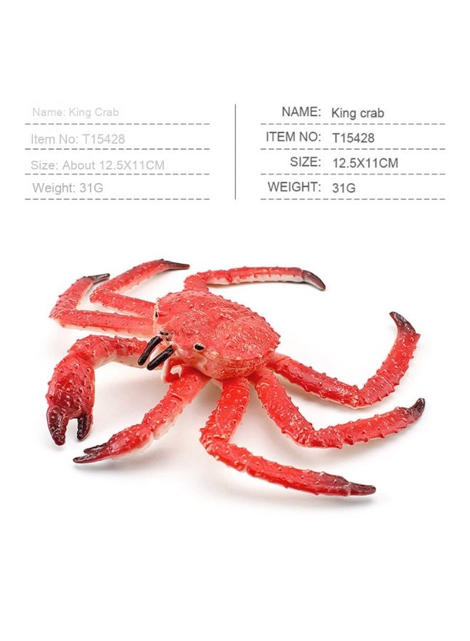 نيبمينينت نموذج محاكاة سرطان البحر الإمبراطوري للأطفال لتعليم الحيوانات البحرية