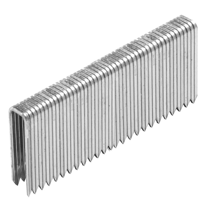 SITLDY 1000-Count 1-1/2 Inch Length, 18 Gauge 1/4 Inch Narrow Crown Staples, Heavy Duty Beveled Chiseled Pointed Galvanized Staples, for Pneumatic, Electric 18GA Stapler Gun - Image 1