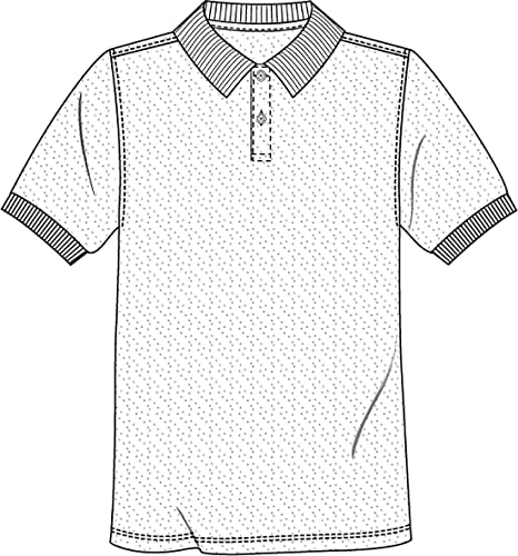 Classroom School Uniforms Kids' Toddler Preschool Unisex Short Sleeve Pique Polo, sos Royal Blue, 2T - Image 3