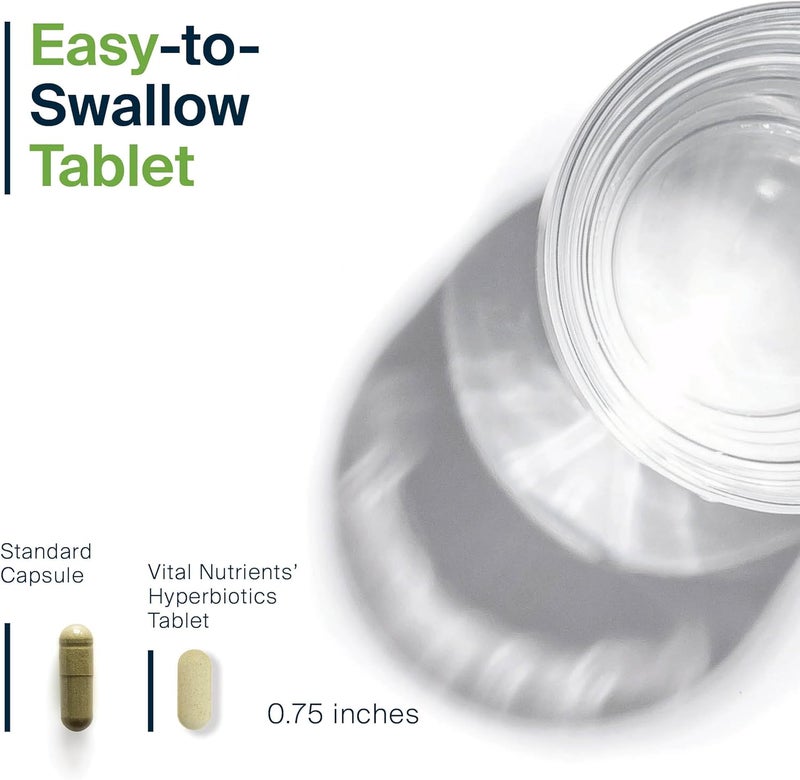 Hyperbiotics Vital Nutrients Bifidobacterium Probiotic  7 Targeted Strains  Supports Immune and Digestive Health for Older Adults  ShelfStable  Vegan  60 Tablets - Image 3