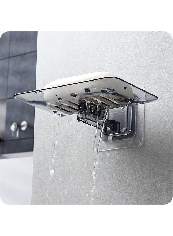 حامل الصابون ، علبة الصابون ، صناديق الصابون المنزلية الإبداعية صندوق الصابون على الحائط - Image 3