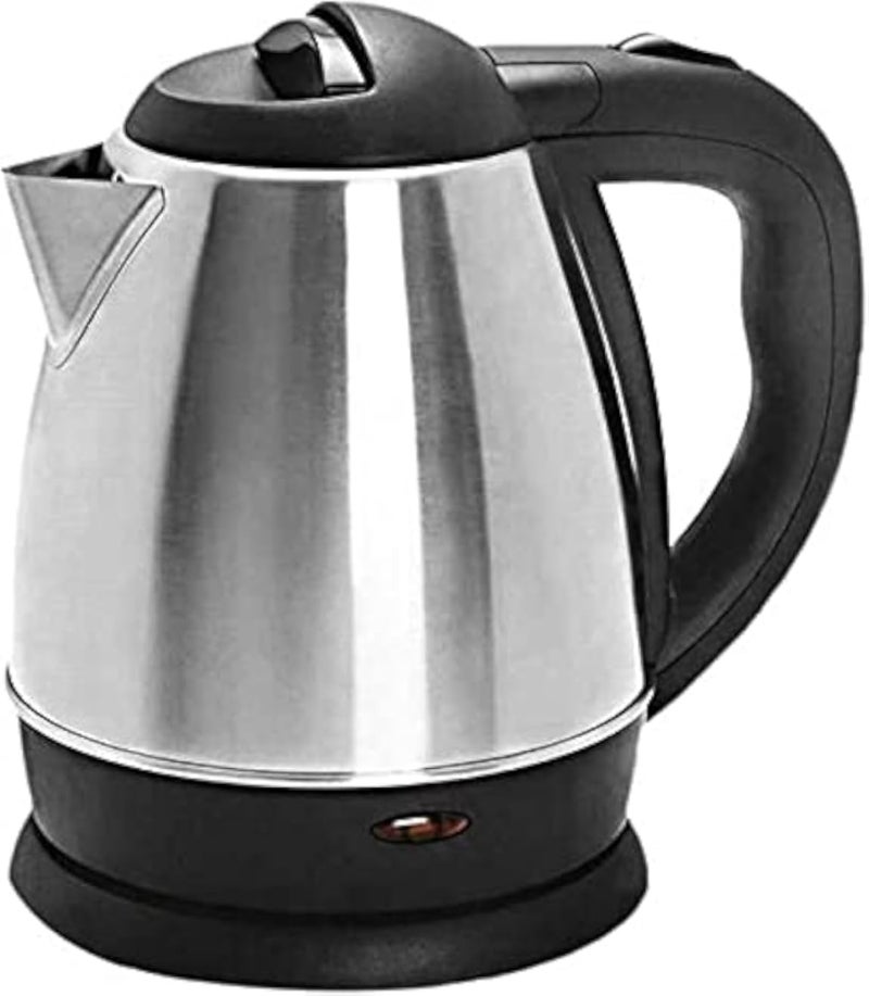 Flamngo FM3000 stainless steel electric kettle, 1.5 liters - silver