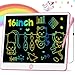 Hockvill LCD Writing Tablet for Kids 16 Inch Toys for Girls Boys Drawing Pad for 3 4 5 6 7 Year Old Kids Toys Easter Basket Stuffer for Kids Toddler Doodle Board Travel Essentials  Pink - Image 4