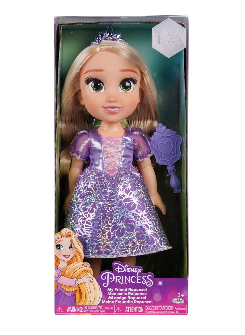 Disney Princess دمية أميرة ديزني الأساسية بعيون زجاجية 15 بوصة، قطعة واحدة متنوعة (قد يختلف الشخصية) | دمية أزياء | دمية قابلة للجمع | لعب تمثيلي | تنكر | هدية للأطفال - Image 3