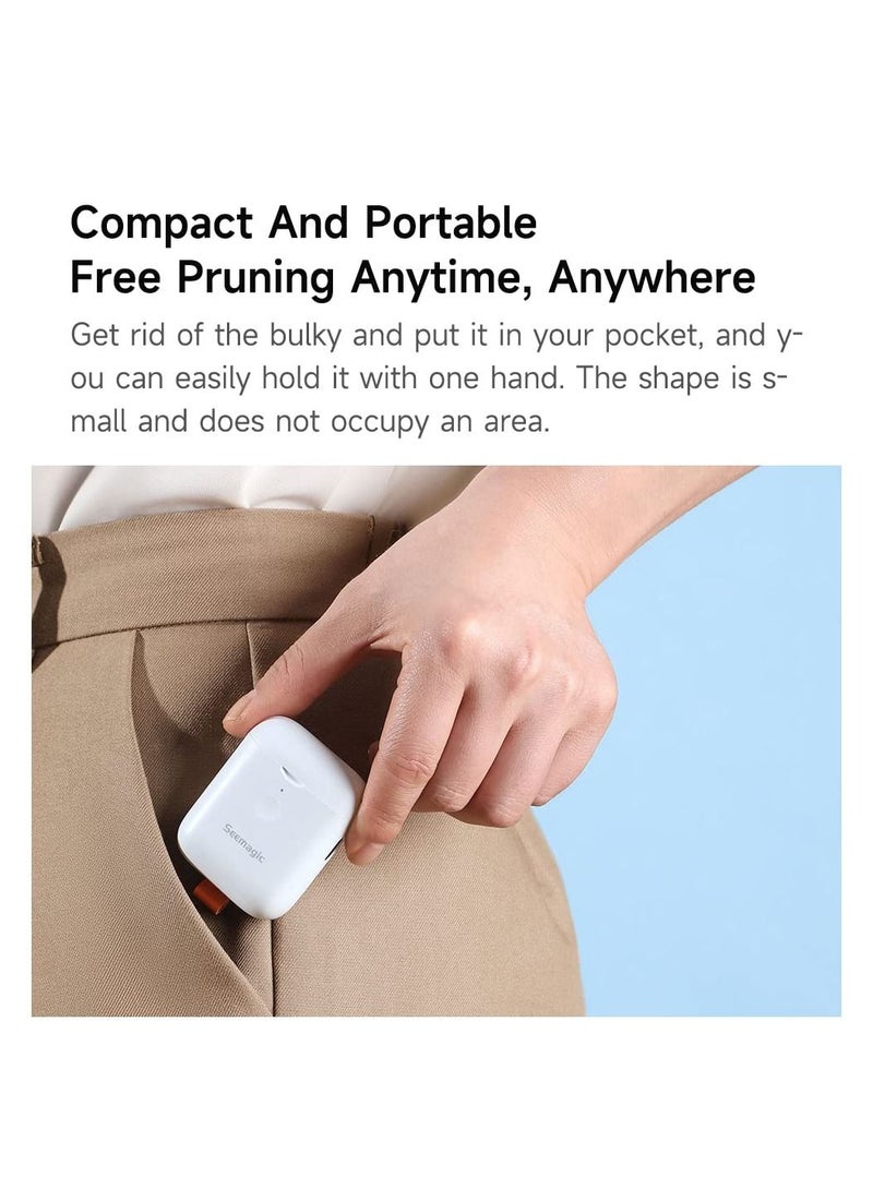 KASTWAVE Mini Electric Nail Clipper, 2 Inch Portable Fingernail Clippers with Lanyard Hole, Dual Speed Gear,automatic Safe Stop System Additional  Nail Trimmer for Toddler, Children, Adult - Image 3