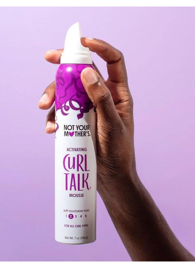 Not Your Mother's - Curl Talk Curl Activating Mousse 7oz - Image 1